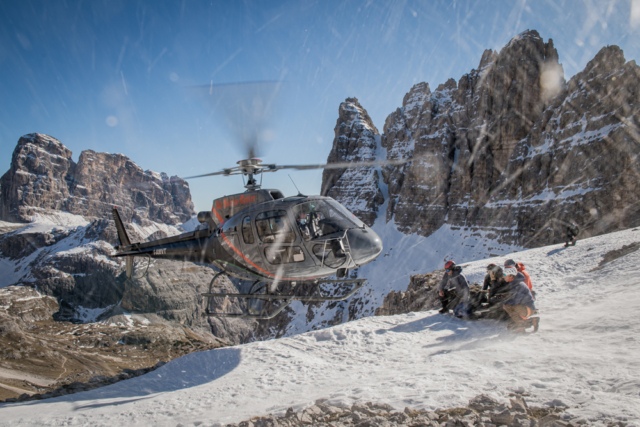 Helicopter,Helikopter,Dolomiten,Dolomites,Italien,Italy,Photographer,Fotograf,Making of,Bear Grylls,Suset, Sunrise,Mountains,3 Zinnen