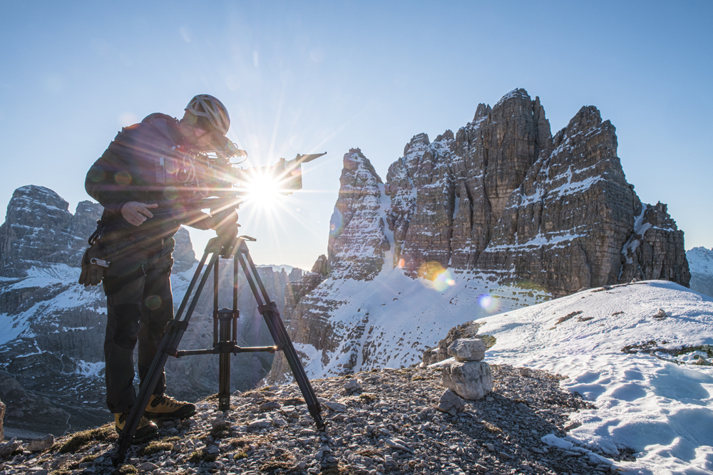 Fotograf für die Netflix Serie You vs. Wild mit Bear Grylls in den Dolomiten 2020 / Photographer for the Netflix series You vs. Wild with Bear Grylls in the Dolomites2020